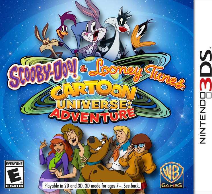 Scooby-Doo! & Looney Tunes Cartoon Universe Adventure box art for Nintendo 3DS