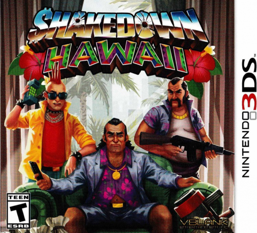 Shakedown Hawaii [Collector's Edition] box art for Nintendo 3DS
