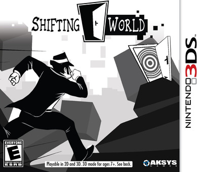 Shifting World box art for Nintendo 3DS