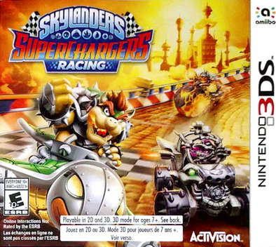 Skylanders Superchargers Racing box art for Nintendo 3DS