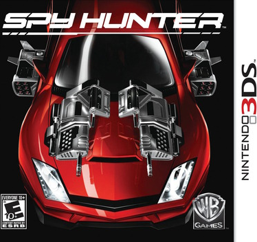 Spy Hunter box art for Nintendo 3DS