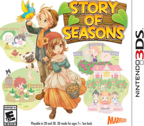 Story of Seasons box art for Nintendo 3DS