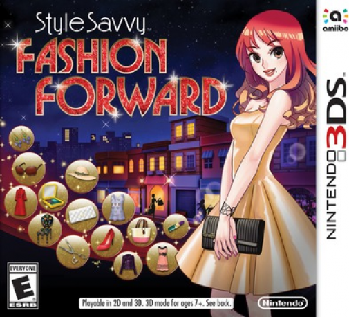Style Savvy: Fashion Forward box art for Nintendo 3DS