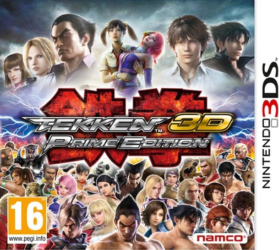Tekken 3D Prime Edition box art for Nintendo 3DS