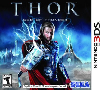 Thor: God of Thunder box art for Nintendo 3DS