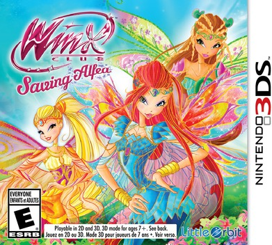 Winx Club: Saving Alfea box art for Nintendo 3DS