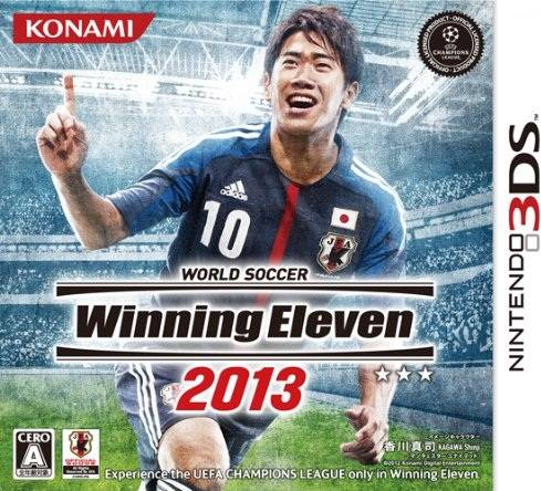 World Soccer Winning Eleven 2013 box art for Nintendo 3DS