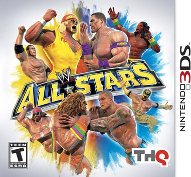 WWE All-Stars box art for Nintendo 3DS