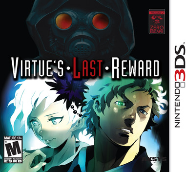 Zero Escape: Virtues Last Reward box art for Nintendo 3DS