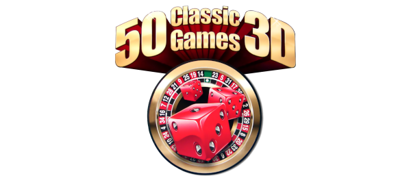 50 Classic Games 3D logo for Nintendo 3DS