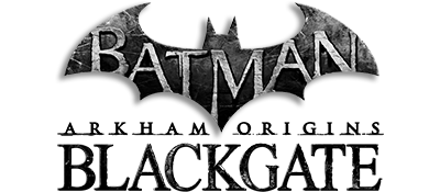 Batman Arkham Origins Blackgate logo for Nintendo 3DS