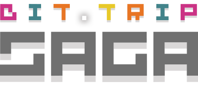 Bit.Trip Saga logo for Nintendo 3DS