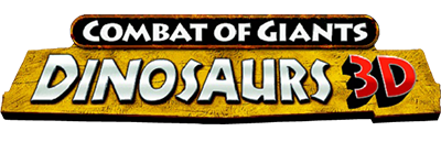 Combat of Giants: Dinosaurs 3-D logo for Nintendo 3DS