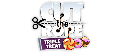 Cut the Rope: Triple Treat logo for Nintendo 3DS