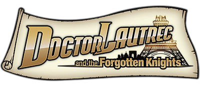 Doctor Lautrec and the Forgotten Knights logo for Nintendo 3DS
