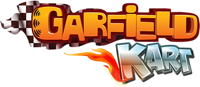 Garfield Kart logo for Nintendo 3DS