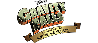 Gravity Falls: Legend of the Gnome Gemulets logo for Nintendo 3DS