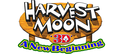 Harvest Moon 3D: A New Beginning logo for Nintendo 3DS