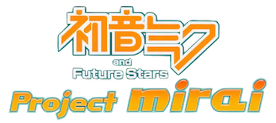Hatsune Miku and Future Stars: Project Mirai logo for Nintendo 3DS
