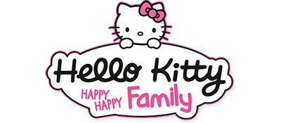 Hello Kitty Happy Happy Family logo for Nintendo 3DS