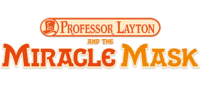 Professor Layton and the Miracle Mask logo for Nintendo 3DS