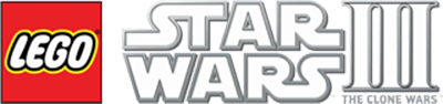 Lego Star Wars III: The Clone Wars logo for Nintendo 3DS