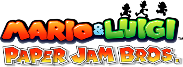 Mario & Luigi: Paper Jam Bros logo for Nintendo 3DS