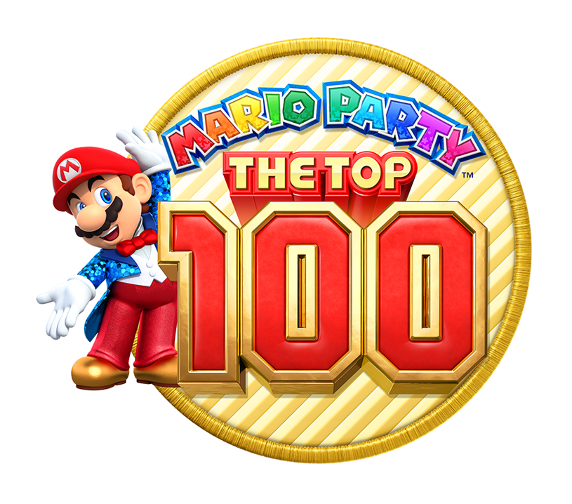 Mario Party 100 Minigame Collection logo for Nintendo 3DS