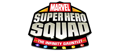 Marvel Super Hero Squad: The Infinity Gauntlet logo for Nintendo 3DS