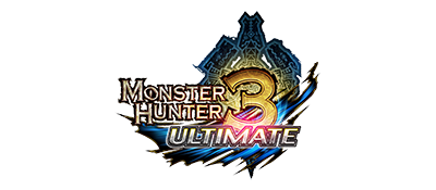 Monster Hunter 3 Ultimate logo for Nintendo 3DS