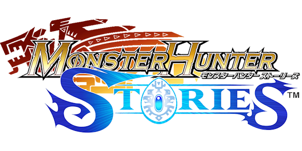 Monster Hunter Stories logo for Nintendo 3DS