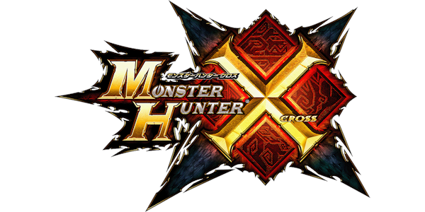 Monster Hunter X logo for Nintendo 3DS