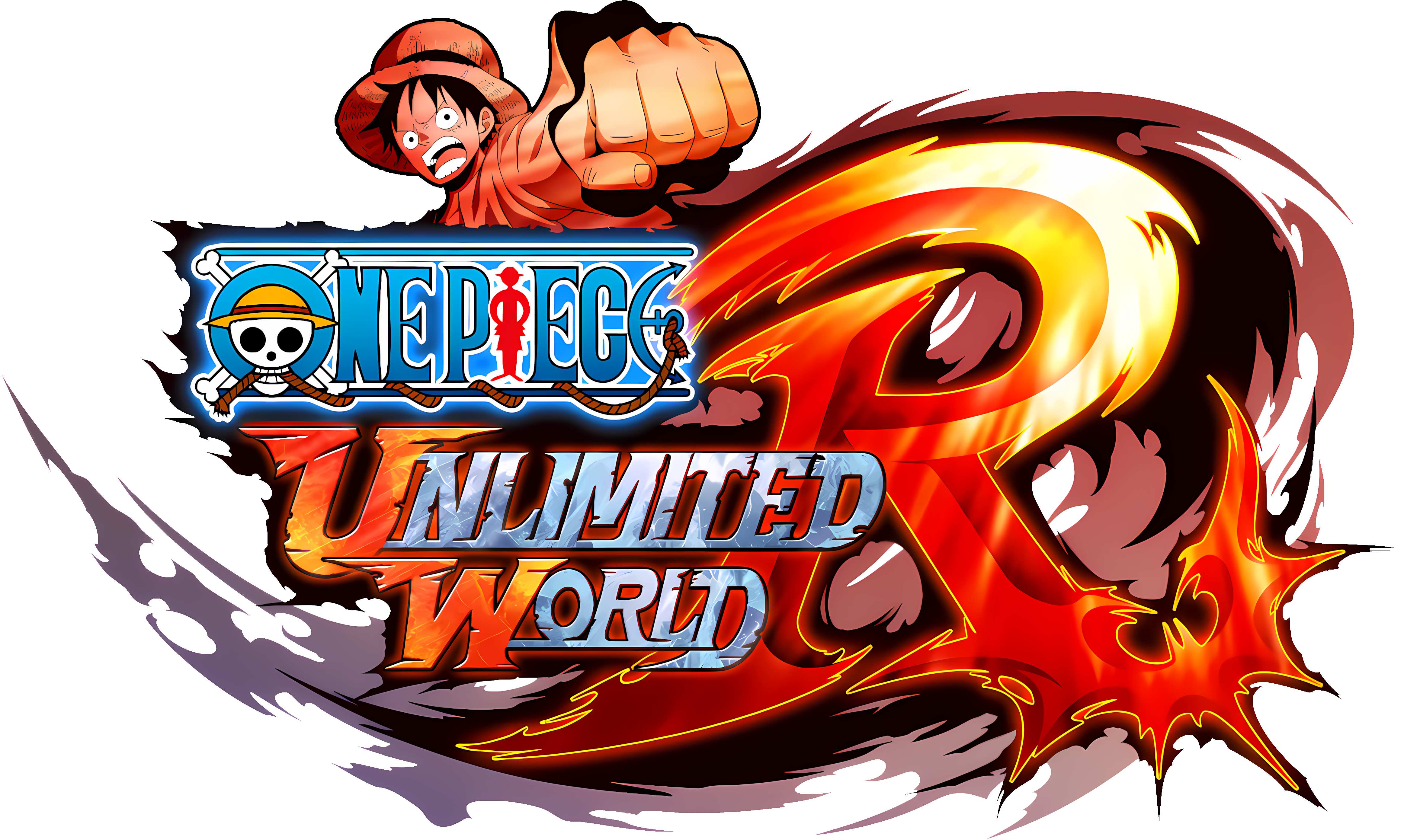 One Piece Unlimited World R logo for Nintendo 3DS