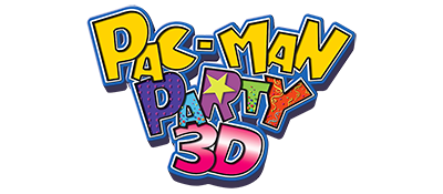 Pac-Man Party 3D logo for Nintendo 3DS