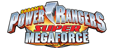 Power Rangers Super Megaforce logo for Nintendo 3DS