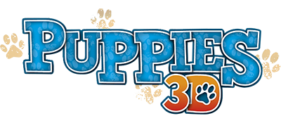 Puppies World 3D logo for Nintendo 3DS