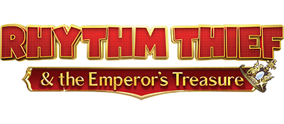 Rhythm Thief & the Emperor's Treasure logo for Nintendo 3DS