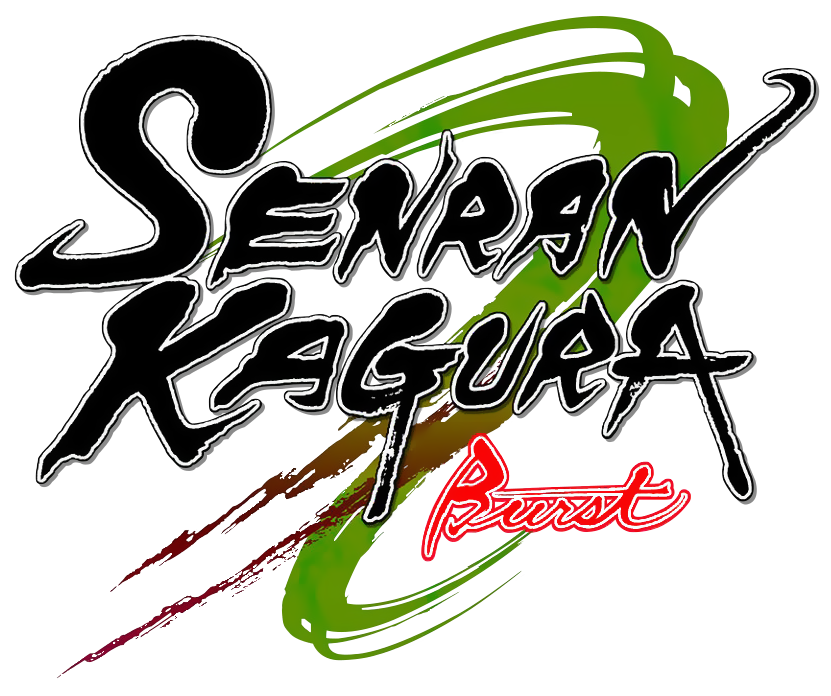 Senran Kagura Burst: Guren no Shoujotachi logo for Nintendo 3DS