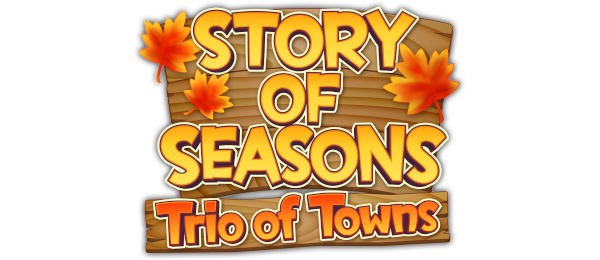 Story of Seasons: Trio of Towns logo for Nintendo 3DS