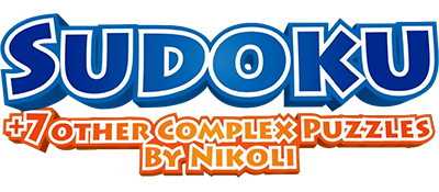 Sudoku + 7 Other Complex Puzzles by Nikoli logo for Nintendo 3DS