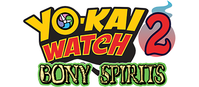 Yo-Kai Watch 2 Ⅱ Bony Spirits logo for Nintendo 3DS