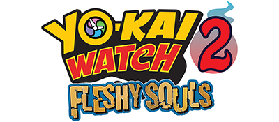 Yokai Watch 2: Fleshy Souls logo for Nintendo 3DS