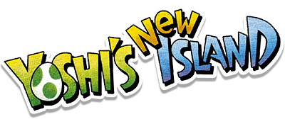 Yoshi's New Island logo for Nintendo 3DS