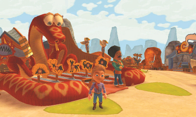 Carnival Games Wild West 3D screenshot 3 for Nintendo 3DS