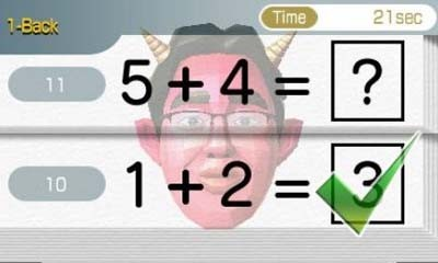 Dr Kawashima's Devilish Brain Training: Can You Stay Focused screenshot 3 for Nintendo 3DS