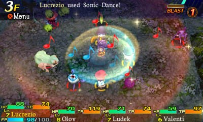 Etrian Mystery Dungeon screenshot 3 for Nintendo 3DS