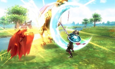Final Fantasy Explorers [Collector's Edition] screenshot 3 for Nintendo 3DS