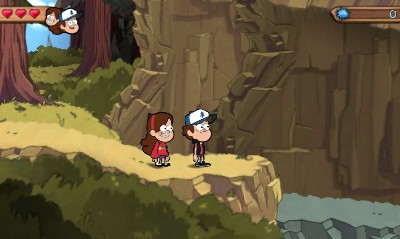 Gravity Falls: Legend of the Gnome Gemulets screenshot 3 for Nintendo 3DS