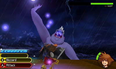 Kingdom Hearts 3D Dream Drop Distance screenshot 3 for Nintendo 3DS