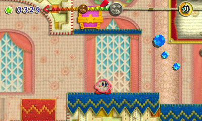 Kirby's Extra Epic Yarn screenshot 3 for Nintendo 3DS
